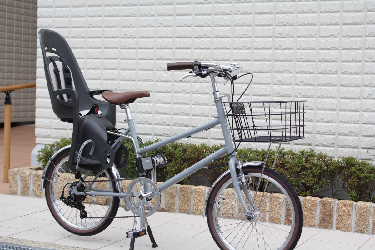 ライトでオシャレな子供乗せ自転車にカスタム crazysheep「romney」+hamax KURASHI cycle くらしサイクル 大阪府茨木市の自転車屋