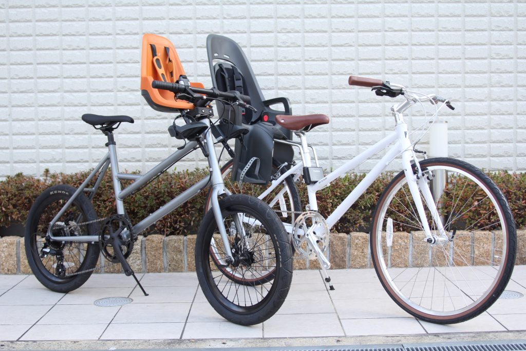 スポーツバイクにチャイルドシート（子供乗せ） KURASHI cycle くらしサイクル 大阪府茨木市の自転車屋